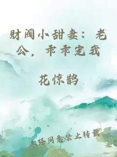 财阀小甜妻：老公，乖乖宠我